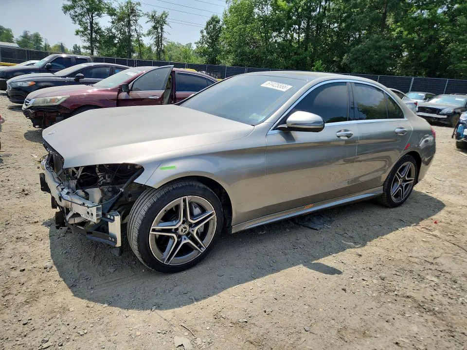 2020 MERCEDES-BENZ C VIN WDDWF8EB8LR528456 фото 1