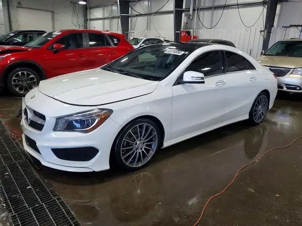 WDDSJ4GB2GN291267 — 2016 Mercedes-Benz CLA-Klasse, Передняя часть (Front End), фото до ремонта