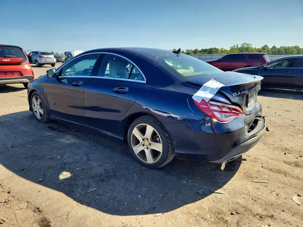 WDDSJ4GB2HN423221 — 2017 Mercedes-Benz CLA-Klasse, фото 2 с аукциона Copart, Задняя часть