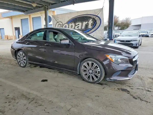 WDDSJ4EB9HN450998 — 2017 Mercedes-Benz CLA-Klasse, фото 4 с аукциона Copart, Задняя часть