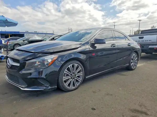 WDDSJ4EB2JN689671 — 2018 Mercedes-Benz CLA-Klasse, Передняя часть (Front End), фото до ремонта