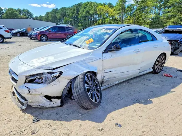 WDDSJ4EB8JN645528 — 2018 Mercedes-Benz CLA-Klasse, Передняя часть (Front End), фото до ремонта