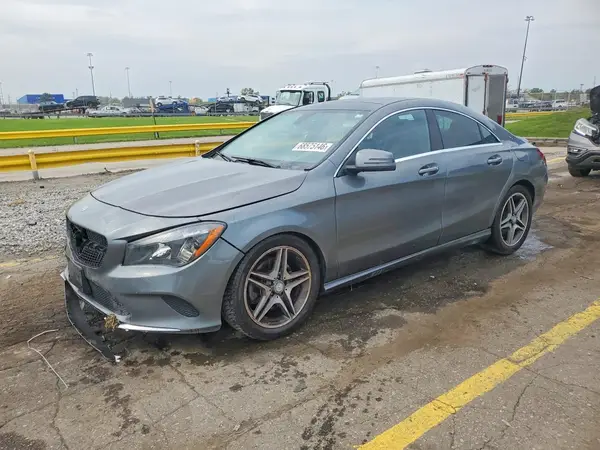 WDDSJ4GB2JN631766 — 2018 Mercedes-Benz CLA-Klasse, Передняя часть (Front End), фото до ремонта