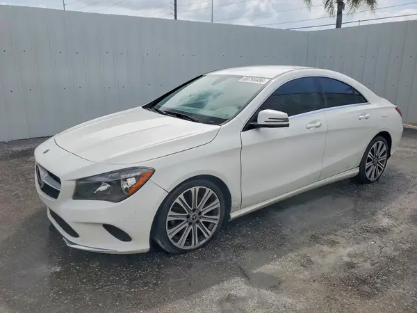 WDDSJ4EB5JN678728 — 2018 Mercedes-Benz CLA-Klasse, Передняя часть (Front End), фото до ремонта