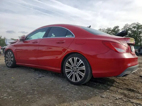 2018 MERCEDES-BENZ CLA-KLASSE VIN WDDSJ4GB9JN689499 фото 2