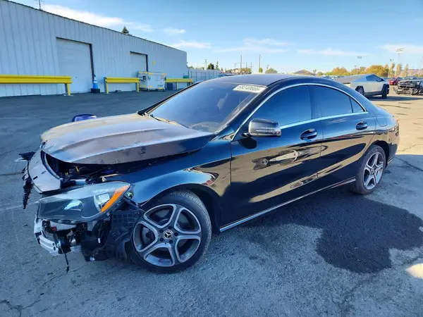 WDDSJ4EB2KN755539 — 2019 Mercedes-Benz CLA-Klasse, Передняя часть (Front End), фото до ремонта
