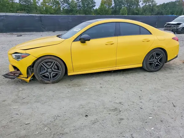 W1K5J4HB1LN132617 — 2020 Mercedes-Benz CLA-Klasse, Передняя часть (Front End), фото до ремонта