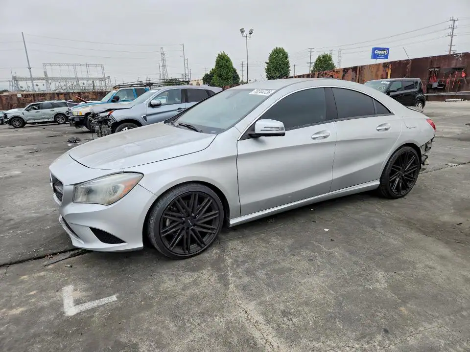 WDDSJ4EB3EN156492 Mercedes-Benz CLA 2014 — повреждение Задняя часть, фото до ремонта
