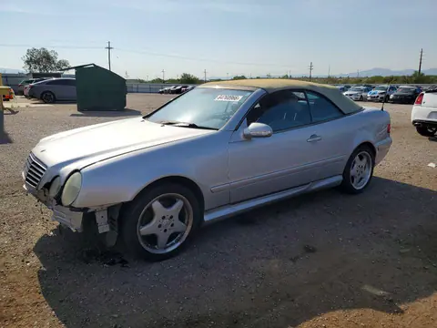 WDBLK70GX1T056443 — 2001 Mercedes-Benz CLK, Передняя часть (Front End), фото до ремонта