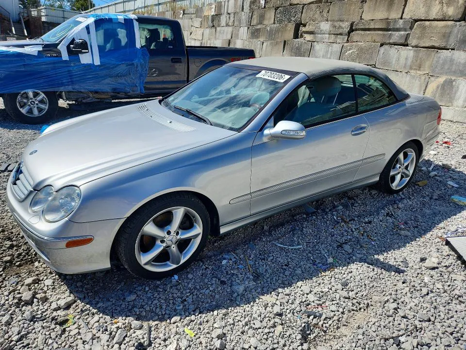 2005 MERCEDES-BENZ CLK VIN WDBTK65G75T050348 фото 1