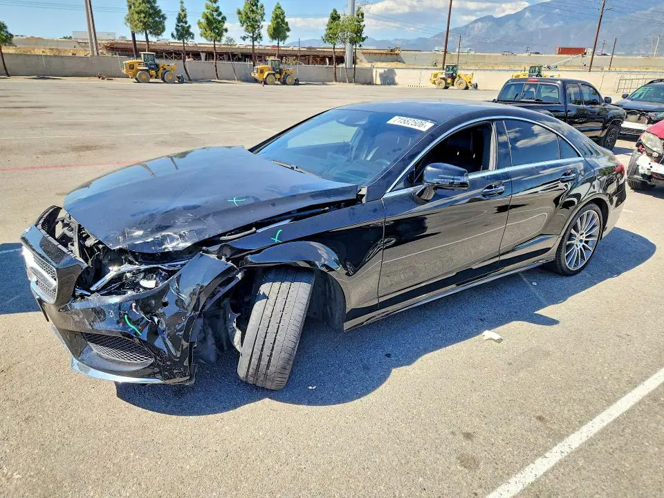 WDDLJ7DB4JA206602 Mercedes-Benz CLS 550 2018 — повреждение Передняя часть, фото до ремонта