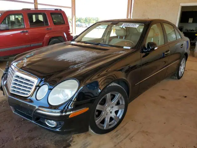 WDBUF56X57B107544 — 2007 Mercedes-Benz E 350, фото 2 с аукциона Copart 26.10.2022, Передняя часть
