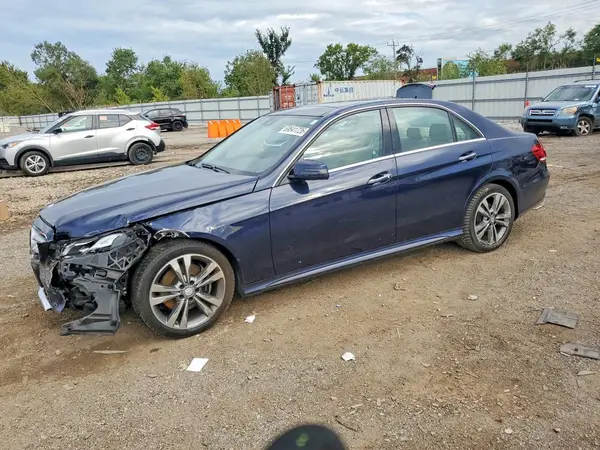 WDDHF8JB2GB252515 — 2016 Mercedes-Benz E-Klasse, Передняя часть (Front End), фото до ремонта