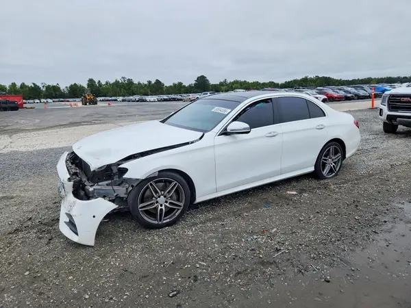 WDDZF4JB4HA040252 — 2017 Mercedes-Benz E-Klasse, Передняя часть (Front End), фото до ремонта