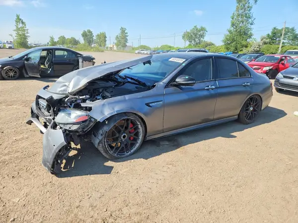 WDDZF8KB3KA513605 — 2019 Mercedes-Benz E-Klasse, Передняя часть (Front End), фото до ремонта