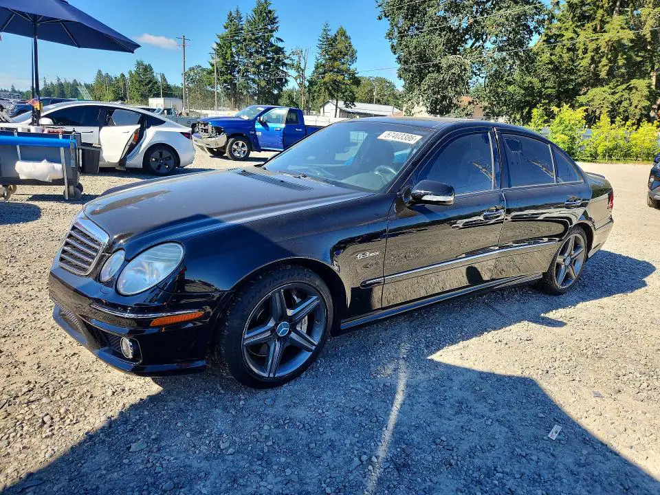 WDBUF77X38B227208 Mercedes-Benz E 2008 — повреждение Передняя часть, фото до ремонта