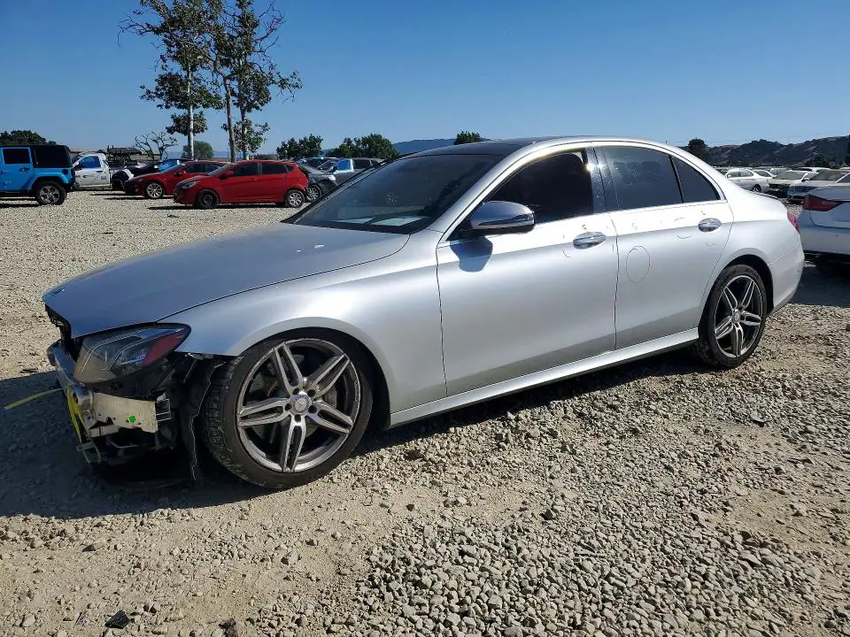 WDDZF4JB9HA166624 Mercedes-Benz E 2017 — повреждение Передняя часть, фото до ремонта