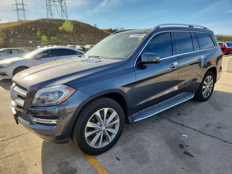 2015 MERCEDES-BENZ GL VIN 4JGDF6EE3FA458105 фото 1