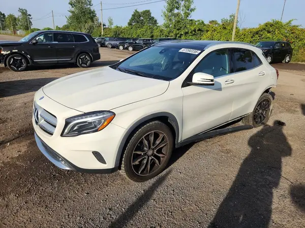 WDCTG4GB0HJ305912 — 2017 Mercedes-Benz GLA-Klasse, Задняя часть (Rear End), фото до ремонта