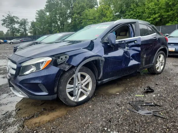 WDCTG4GBXHJ349769 — 2017 Mercedes-Benz GLA-Klasse, Передняя часть (Front End), фото до ремонта