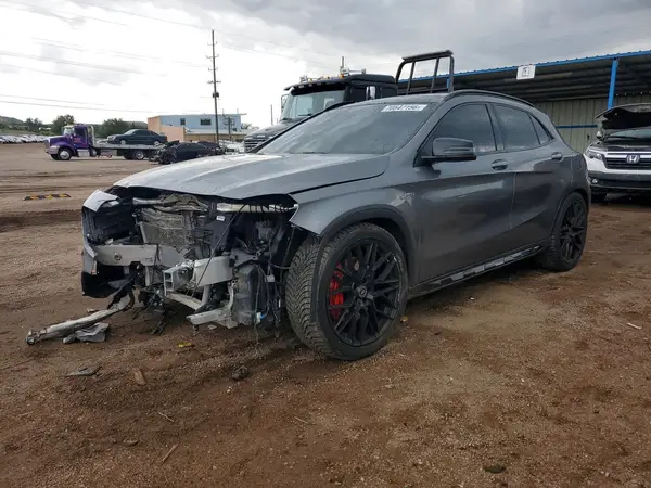 WDDTG5CB5JJ449291 — 2018 Mercedes-Benz GLA-Klasse, Передняя часть (Front End), фото до ремонта