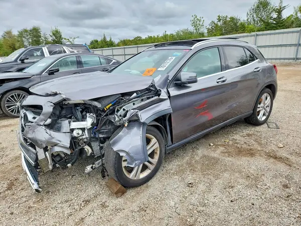 WDCTG4GB6KJ630605 — 2019 Mercedes-Benz GLA-Klasse, Передняя часть (Front End), фото до ремонта