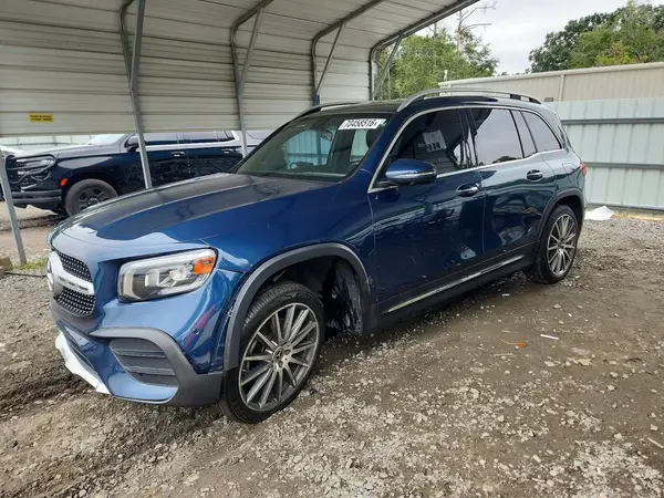 W1N4M4GBXLW047857 — 2020 Mercedes-Benz GLB, Передняя часть (Front End), фото до ремонта