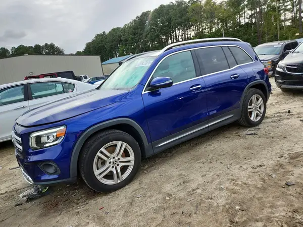 W1N4M4HBXMW122251 — 2021 Mercedes-Benz GLB, Задняя часть (Rear End), фото до ремонта