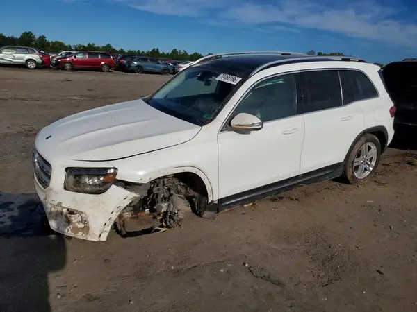 W1N4M4HB0MW101439 — 2021 Mercedes-Benz GLB, Передняя часть (Front End), фото до ремонта