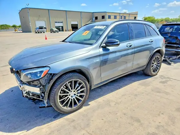 WDC0G6EB1HF172128 — 2017 Mercedes-Benz GLC, Передняя часть (Front End), фото до ремонта