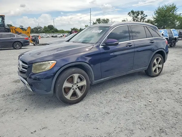 WDC0G4JB6HF190943 — 2017 Mercedes-Benz GLC, Передняя часть (Front End), фото до ремонта