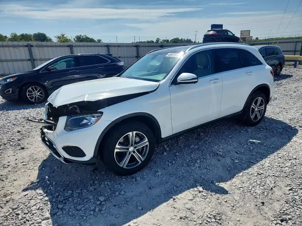 WDC0G4JBXHF141292 — 2017 Mercedes-Benz GLC, Передняя часть (Front End), фото до ремонта