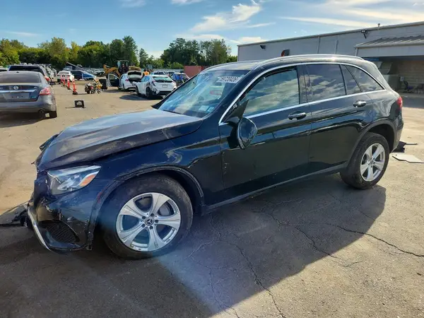 WDC0G4KB2JV107129 — 2018 Mercedes-Benz GLC, Передняя часть (Front End), фото до ремонта