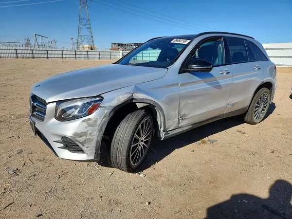 WDC0G4JB1KF660173 — 2019 Mercedes-Benz GLC, Передняя часть (Front End), фото до ремонта