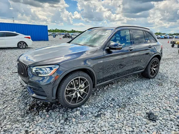 W1N0G6EB1LF813320 — 2020 Mercedes-Benz GLC, Передняя часть (Front End), фото до ремонта