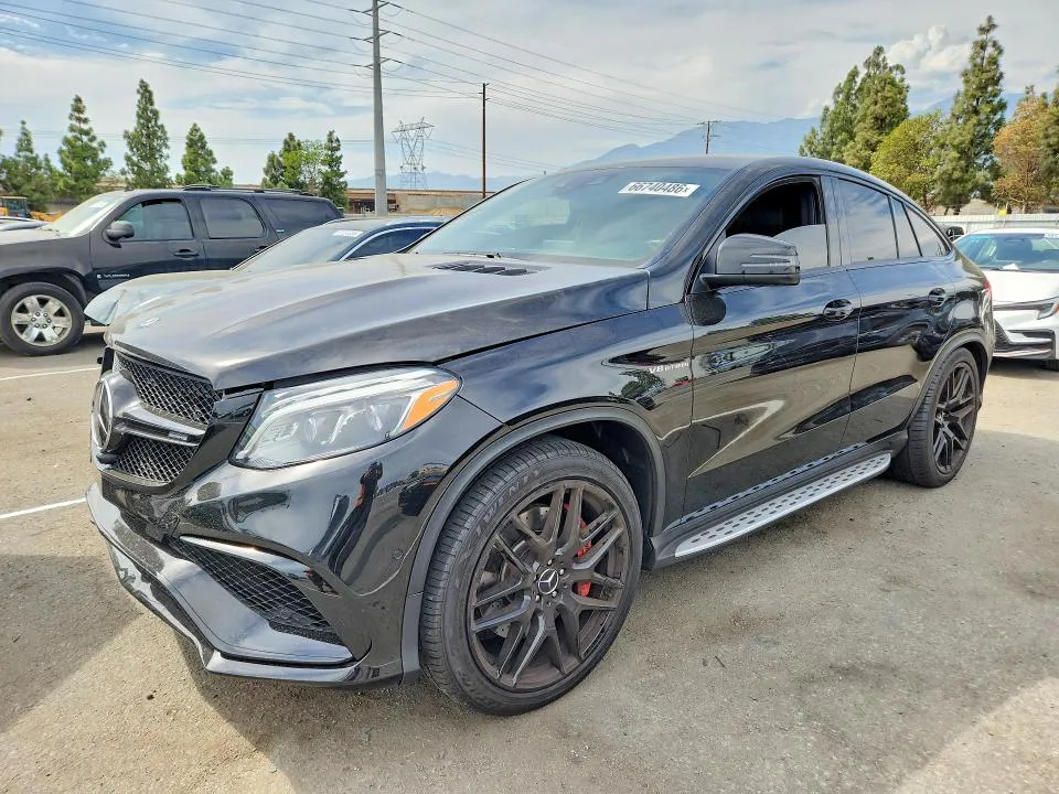 2019 Mercedes-Benz GLE COUPE VIN 4JGED7FBXKA142165 фото 1