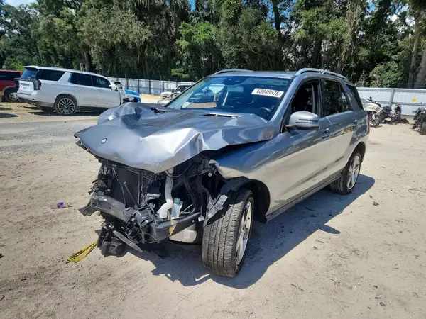 4JGDA5JB8GA728791 — 2016 Mercedes-Benz GLE, Передняя часть (Front End), фото до ремонта