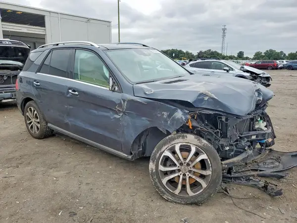 4JGDA5HB3GA769707 — 2016 Mercedes-Benz GLE, фото 4 с аукциона Copart, Передняя часть