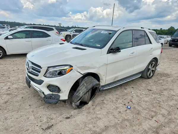4JGDA5JB6HA832990 — 2017 Mercedes-Benz GLE, Передняя часть (Front End), фото до ремонта