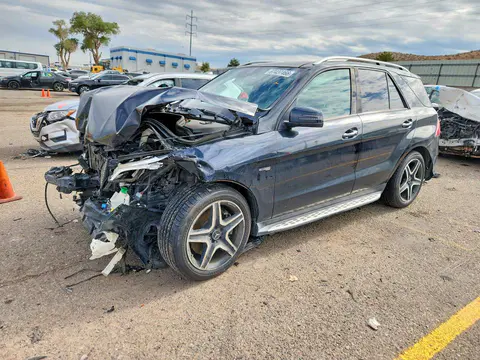 4JGDA6EB9HA915037 — 2017 Mercedes-Benz GLE, Передняя часть (Front End), фото до ремонта