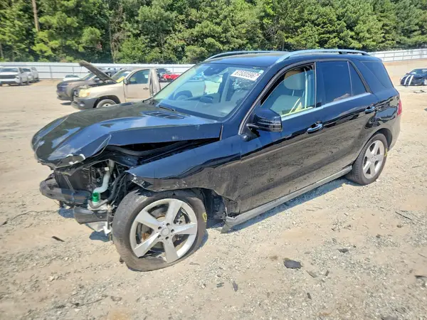 4JGDA5JB6HA871725 — 2017 Mercedes-Benz GLE, Передняя часть (Front End), фото до ремонта