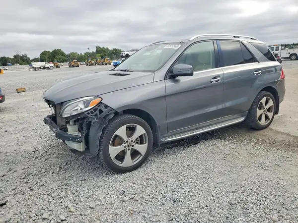 4JGDA5JBXHA935250 — 2017 Mercedes-Benz GLE, Передняя часть (Front End), фото до ремонта