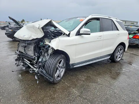 4JGDA5GBXHA882928 — 2017 Mercedes-Benz GLE, Передняя часть (Front End), фото до ремонта