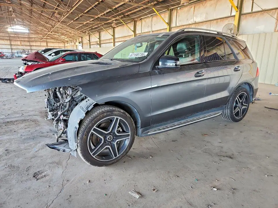 4JGDA5HB5JB168686 Mercedes-Benz GLE 2018 — повреждение Передняя часть, фото до ремонта