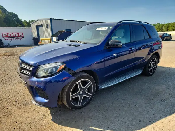 4JGDA5JB7JB185158 — 2018 Mercedes-Benz GLE, Передняя часть (Front End), фото до ремонта