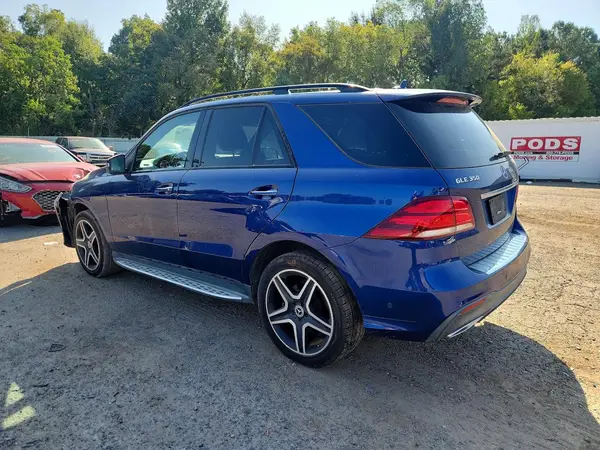 4JGDA5JB7JB185158 — 2018 Mercedes-Benz GLE, фото 2 с аукциона Copart, Передняя часть