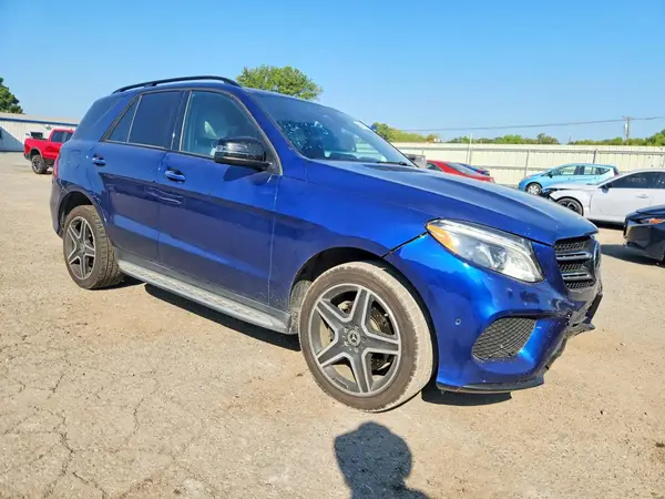 4JGDA5JB7JB185158 — 2018 Mercedes-Benz GLE, фото 4 с аукциона Copart, Передняя часть