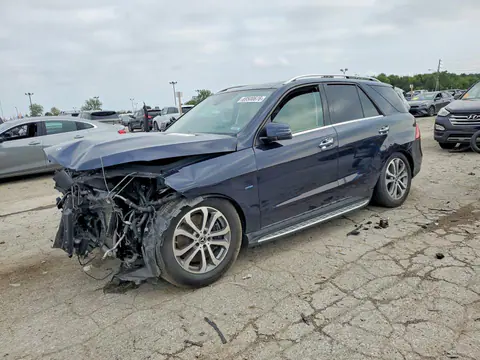 4JGDA6DB0JB046992 — 2018 Mercedes-Benz GLE, Передняя часть (Front End), фото до ремонта