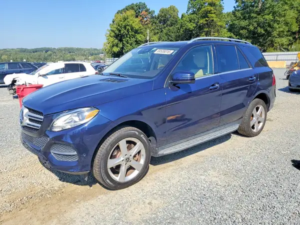 4JGDA5HB1JB012659 — 2018 Mercedes-Benz GLE, Передняя часть (Front End), фото до ремонта