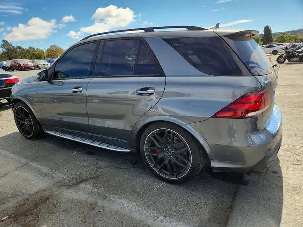 4JGDA7FB9JB040286 — 2018 Mercedes-Benz GLE, фото 2 с аукциона Copart, Передняя часть